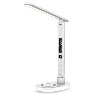 아이노트 스마트 무선 충전 LED 스탠드 시계 LS300WC-오늘도 공부하지요...