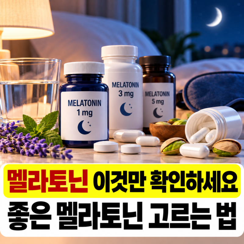 멜라토닌 효과부터 성분까지 제대로 고르는 법