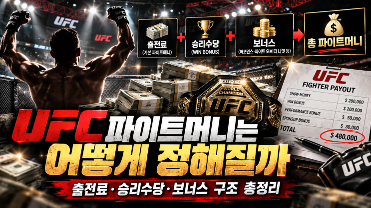 <b>UFC</b> 파이트머니는 어떻게 정해질까 | 출전료·승리수당·보너스 구조 ....