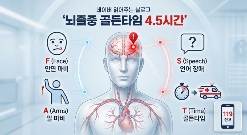 Ep. 2 - 뇌졸중 골든타임 4.5시간, 생명을 살리는 FAST 전조증상과 응급 대처법