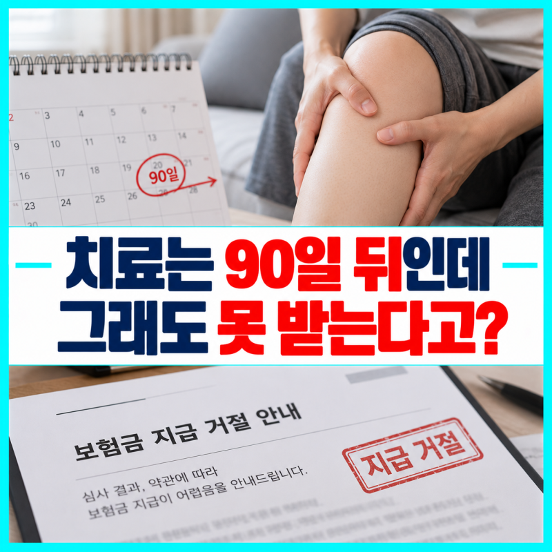 면책기간 중 질병이 발견됐는데 치료는 90일 이후라면? 진단일과 수술일 중 먼저 볼 날짜