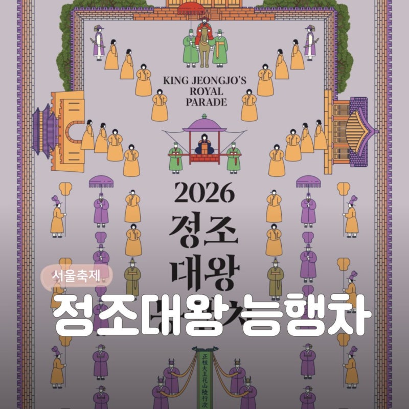 October Seoul Events: The Grand 2026 King Jeongjo Royal Parade Reenactment - Basic Info, Course (Oct 4)