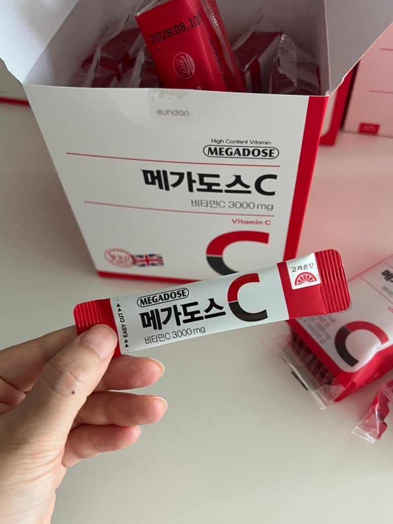 다른 영양제는 안 먹어도 메가도스 비타민C는 하루 세번 꼭 챙겨요 메가도스 2000 3000 비교, 내....