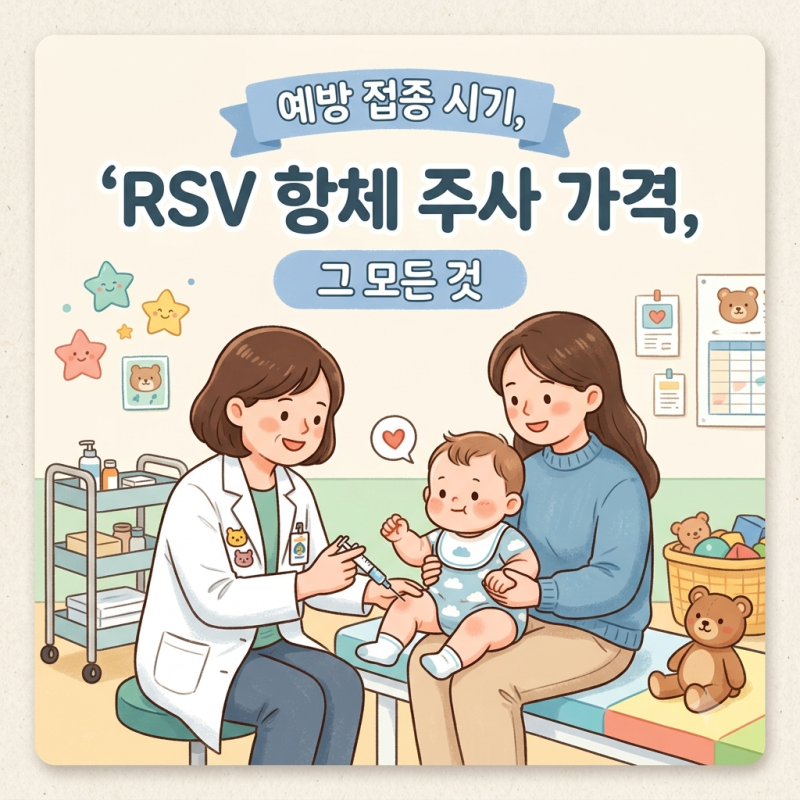 rsv 예방접종 신생아 접종시기 및 가격 보라매병원 접종 후기