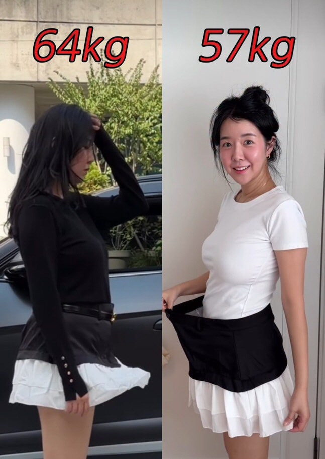 "이 치마 이렇게 커졌다고?"…캣츠 김지혜, 7kg 감량 근황에 본인도 깜짝