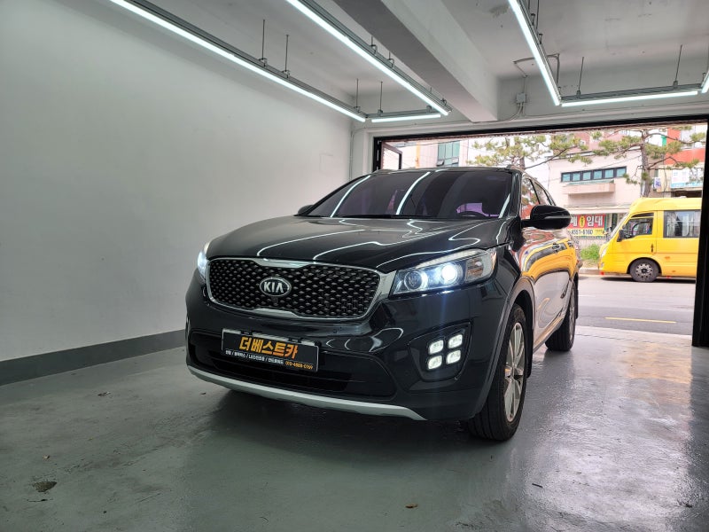 부산 올 뉴 쏘렌토 순정 HID 헤드램프 전구 교체 D3S LED 교체