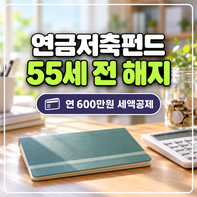 연금저축펀드 중도해지 세금에서 빠지는 납입금