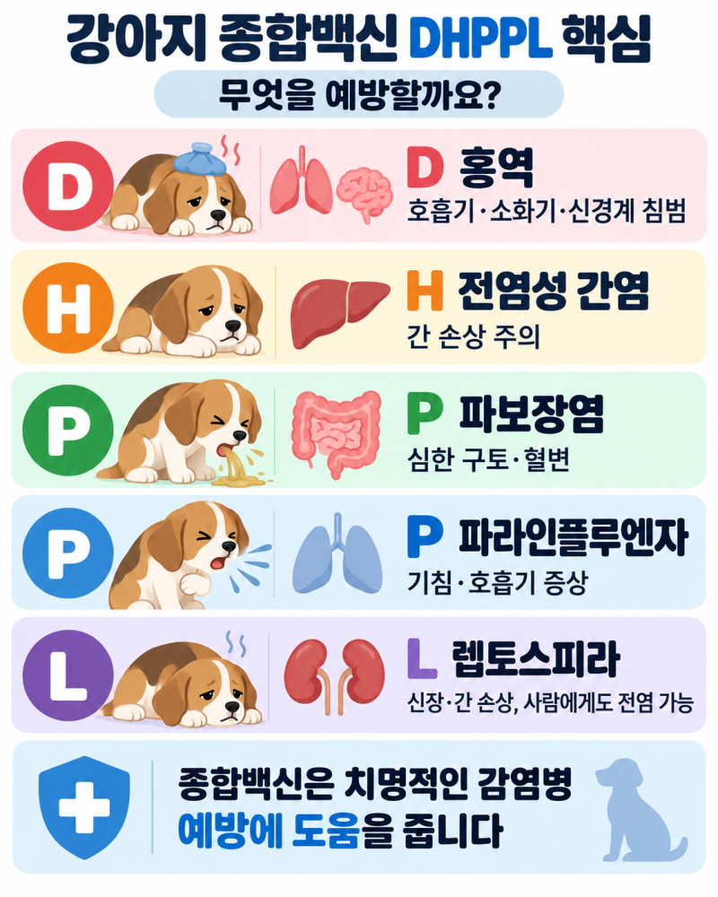 강아지종합백신, 언제부터 몇 차까지 맞아야 할까요?