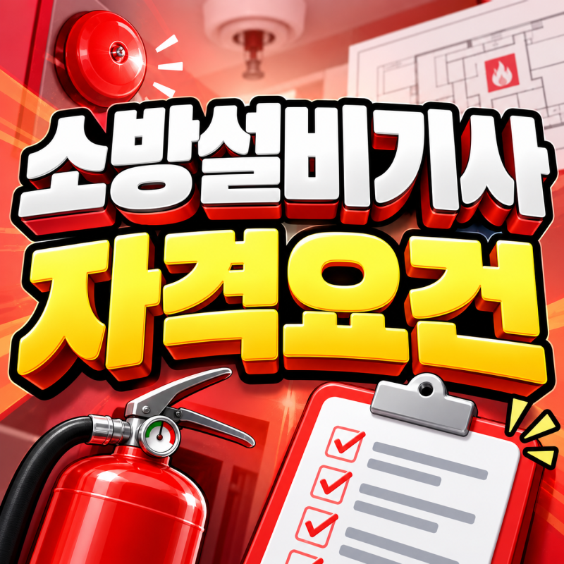 소방설비기사 자격요건, 시험 준비 전 꼭 확인해야 할 응시조건