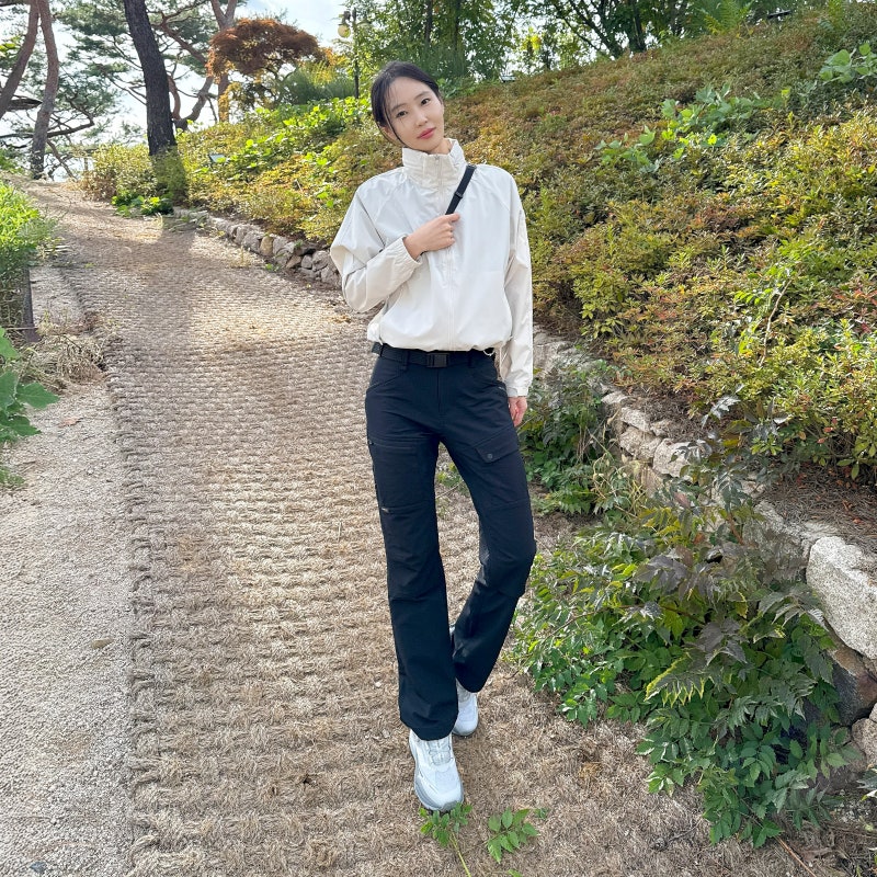 블랙야크 터프쉴드 편하고 예뻤던 여자 등산 바지 패션! 가을 겨울 등산복 추천