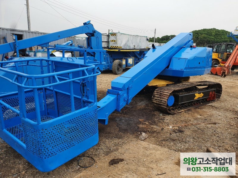 의왕고소작업대렌탈, SR-123 궤도 직진 고소작업대 투입현장