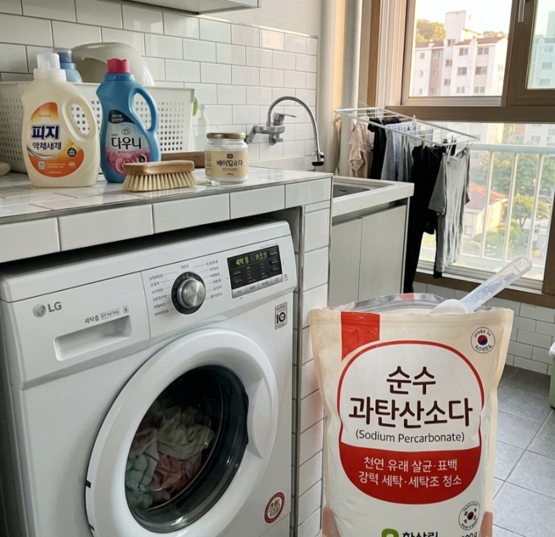 "빨래 쉰내 잡으려다 세탁기 고장 납니다!" 과탄산소다 청소 시 꼭 알아야 할 치명적 주의점