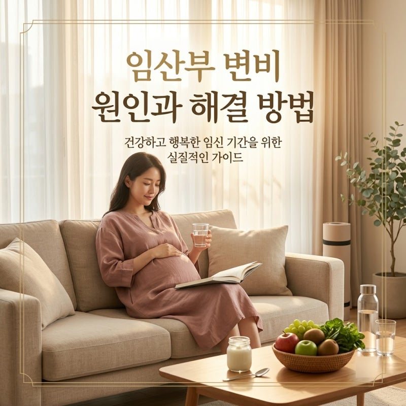 임산부 변비 원인과 해결 방법, 임신 중 물과 식이섬유 섭취 관리
