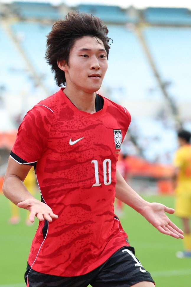 배준호 결승골 터졌다 한국, 중국 꺾고 아시안게임 4연패까지 단 1승