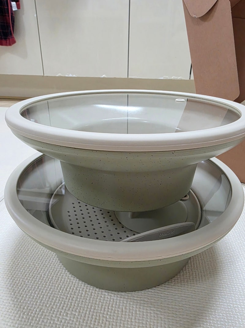 데켓 원형 쿡플레이트 24cm·28cm 후기｜요리하고 그대로 식탁까지