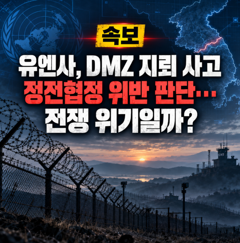 유엔사, DMZ 지뢰 사고 정전협정 위반 판단…전쟁 위기일까?