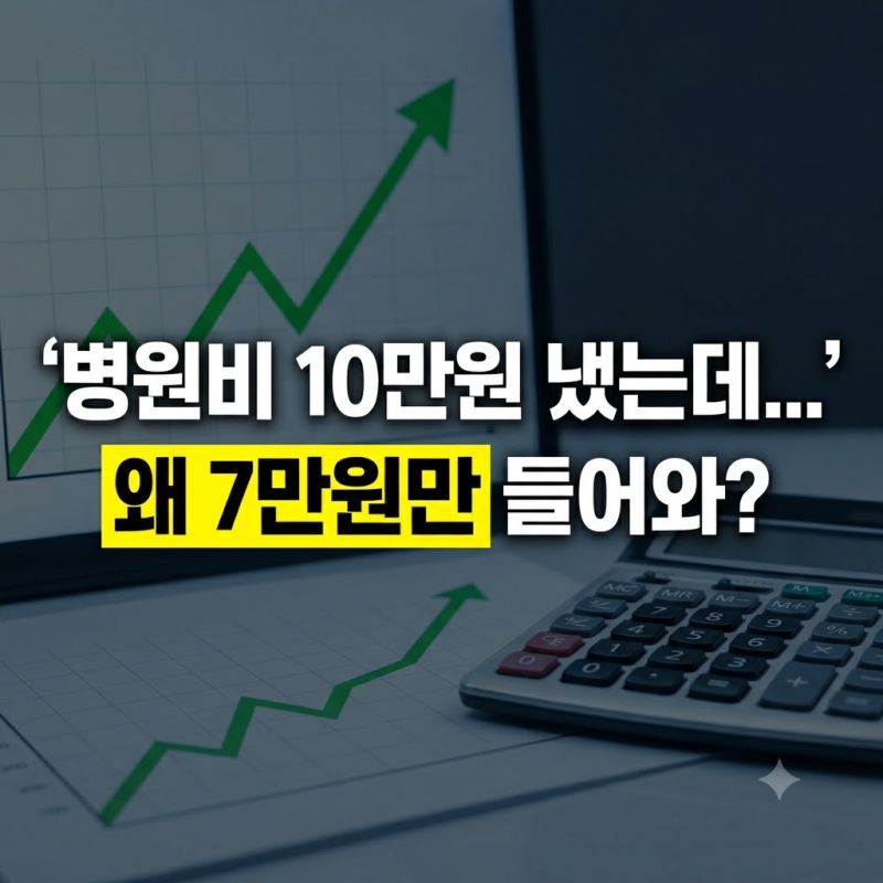 도수치료 10만 원 받았을 때 내 통장에 진짜 들어오는 실비 환급금은 얼마일까?
