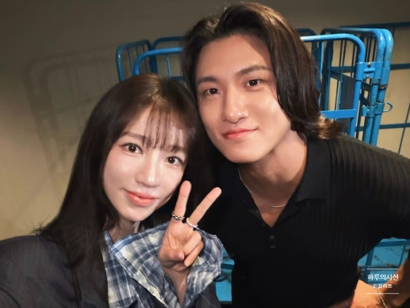 윤은혜, 11살 연하 남배우와 재회..이상형이라더니