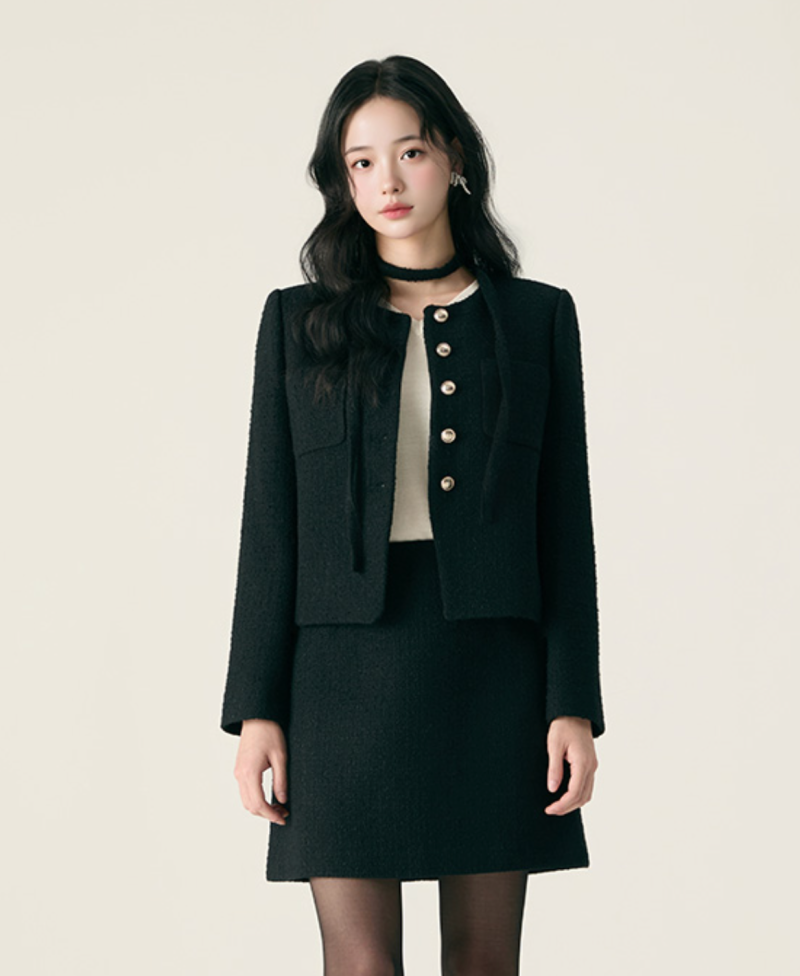 가을 하객룩 40대 50대 총정리 트위드 자켓 하객헤어까지