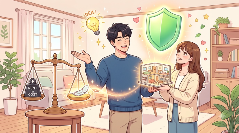 부부 공동명의 장단점 3가지, 아파트 취득 및 양도세 비교
