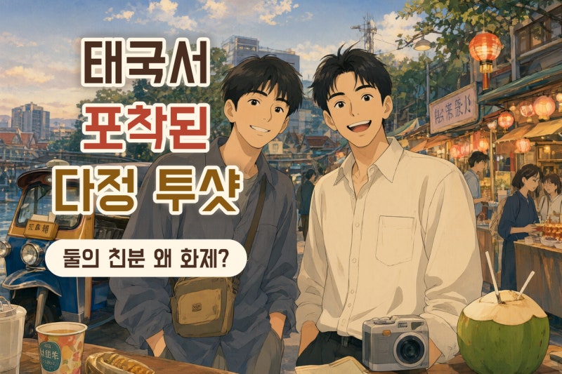 조권·용규 태국 투샷 화제, 다정한 분위기가 만든 뜻밖의 관심 포인트