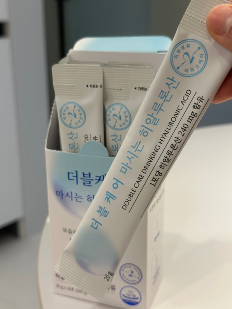 히알루론산 영양제 더블케어, 속건조 피부관리 루틴에 더해본 마시는 히알루론산