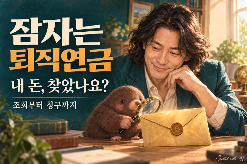 미청구 퇴직연금 조회｜퇴사·폐업 뒤 남은 내 돈 찾는 방법