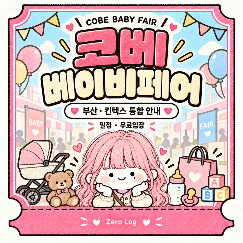 2026 코베 베이비페어 부산·킨텍스 일정 총정리｜무료입장 신청 방법