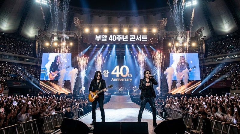 [공연 프리뷰] 전설의 록 밴드가 온다! 2026 부활 40주년 콘서트 〈평택〉 상세 정보 총정리