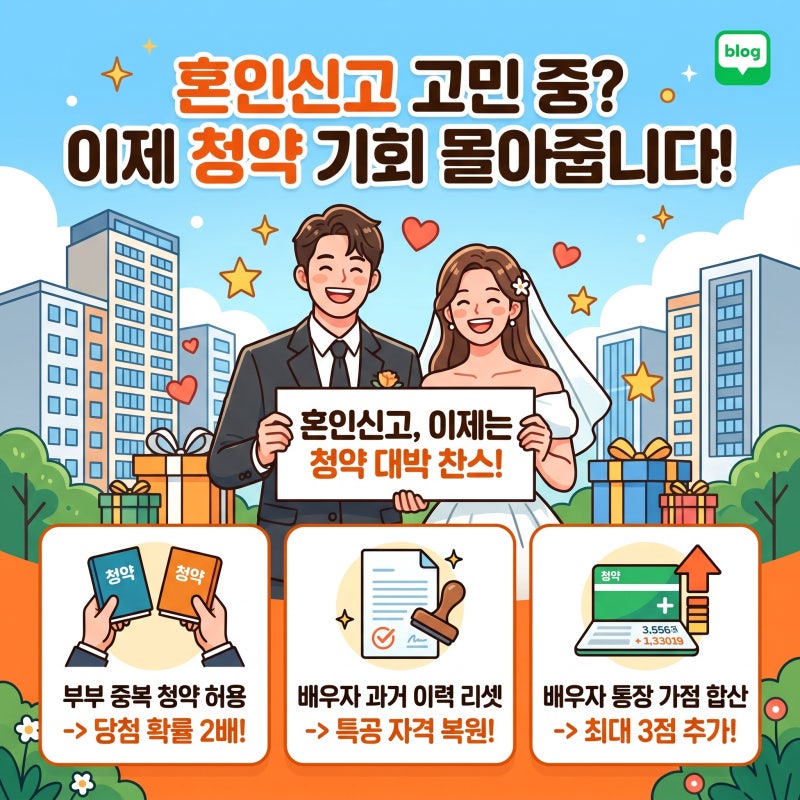"혼인신고 미루면 손해?" 싹 바뀐 신혼부부 청약 제도 총정리