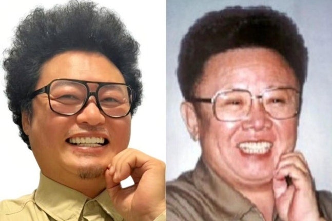 "스태프가 놀리더군요" 윤택, 싱크로율 100% 김정일 닮은꼴 AI 이미지 공개했다가 결국...폭풍 ....