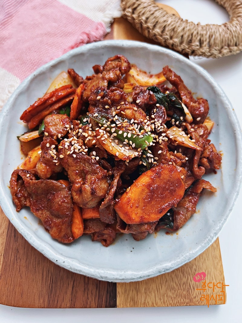 기사식당 제육볶음 레시피 실패없는 황금비율 양념