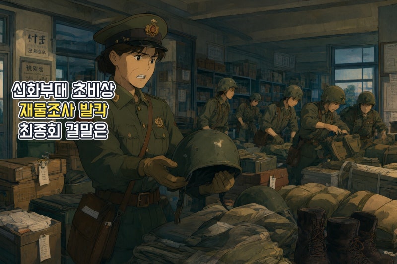 신병4 최종회, 공민정 김하나 소령 등장에 신화부대 초비상…전군 재물조사 결말은