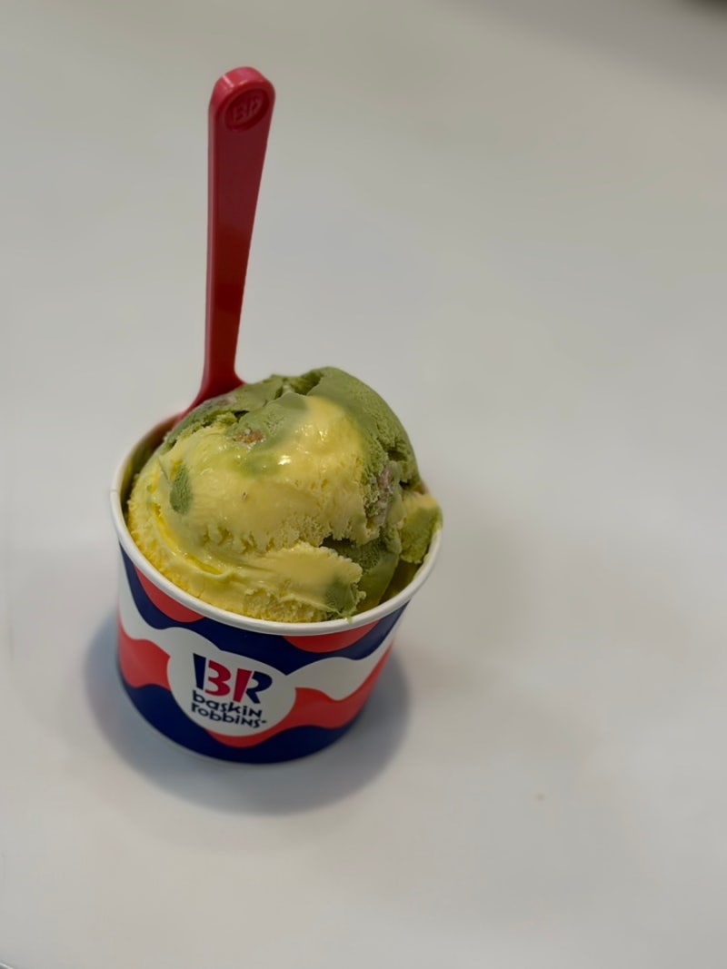 베스킨라빈스 베라 10월 이달의맛-몬스터크런치쿠키, 말차에바나나