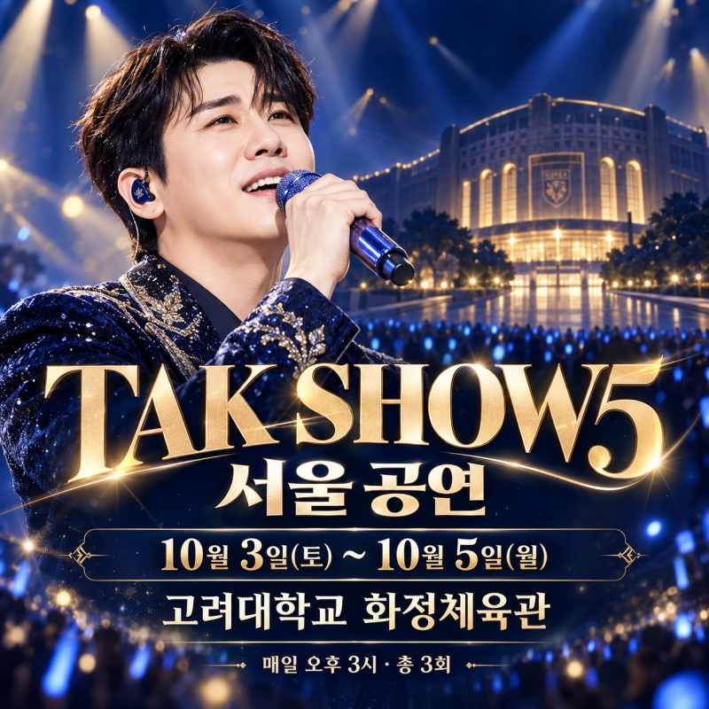 2026 영탁 콘서트 탁쇼 일정 서울부터 부산까지 전국투어