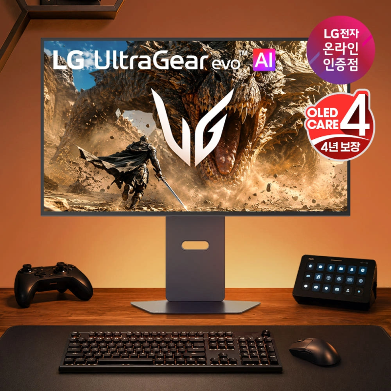 [LG GX8] “콘솔과 PC 영상은 4K OLED로 게임은 FHD 초고주사율로”, 32GX870B