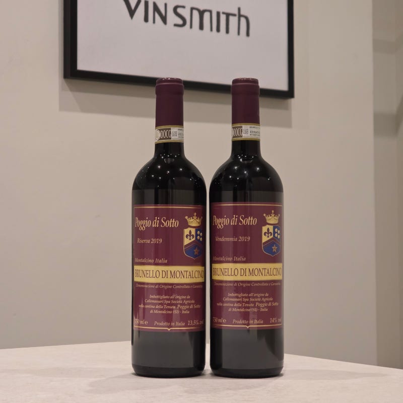 [입고 안내] 포지오 디 소토(Poggio di Sotto) / 브루넬로 디 몬탈치노 (Brunello di Montalcino) / 리제르....
