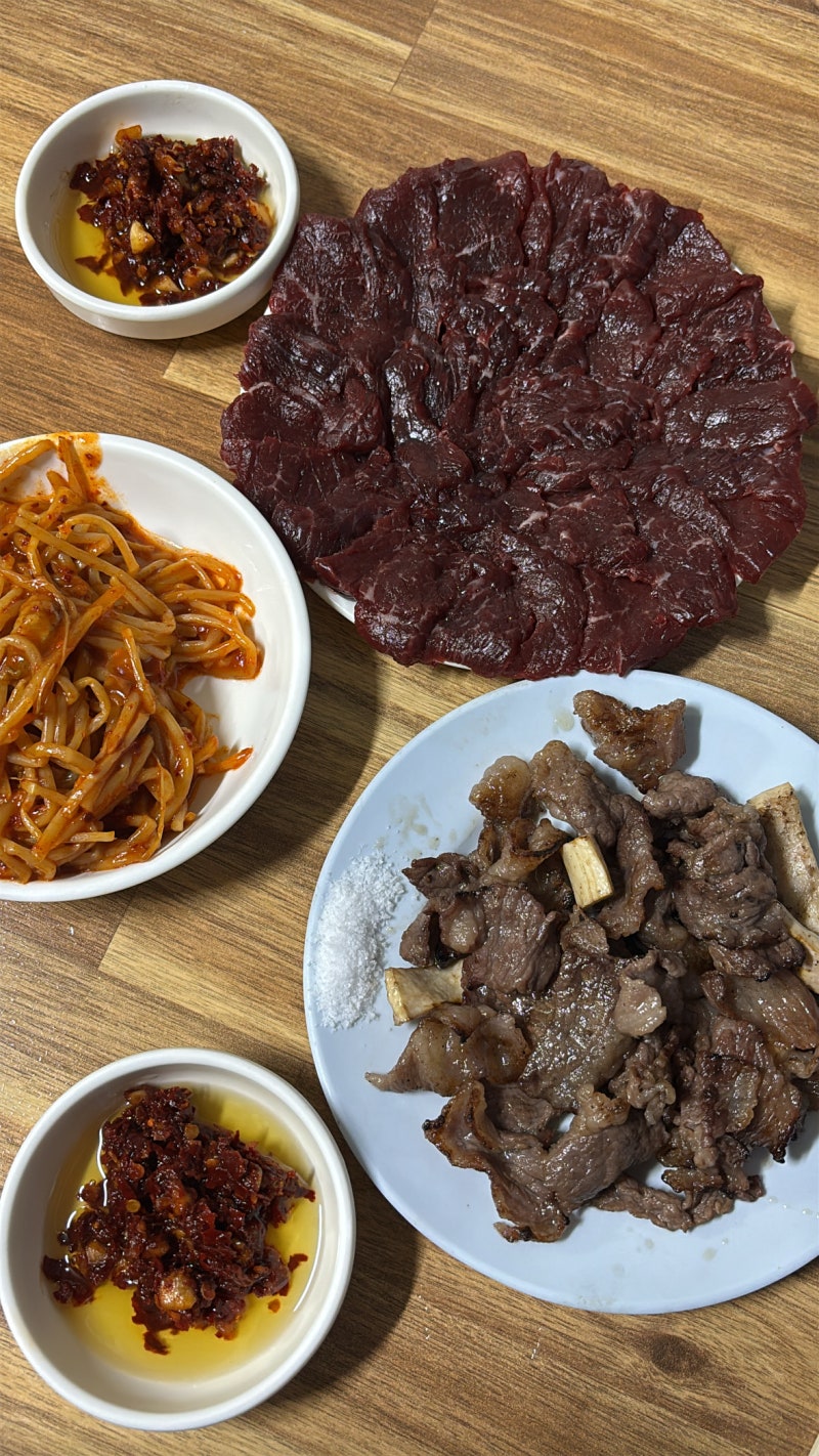 대구 또간집 1등 뭉티기 오드래기 맛집 왕거미식당