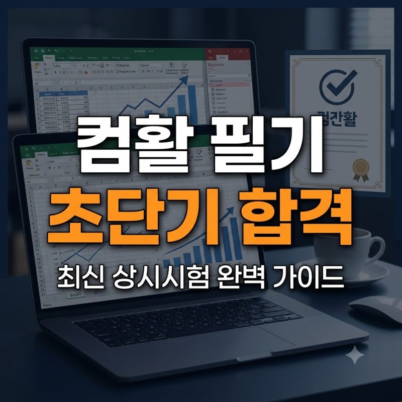 컴퓨터활용능력 자격증 시험 일정 및 총정리: 필기 독학 공부 방법, 순서, 합격률 난이도 및 ....