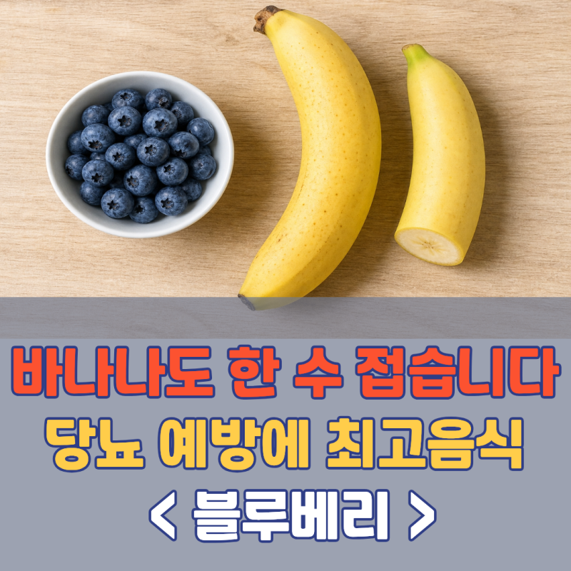 "바나나도 한 수 접습니다" 당뇨 예방에 좋은 최고의 음식 1위 | 블루베리 효능 혈당 관리 저GI....