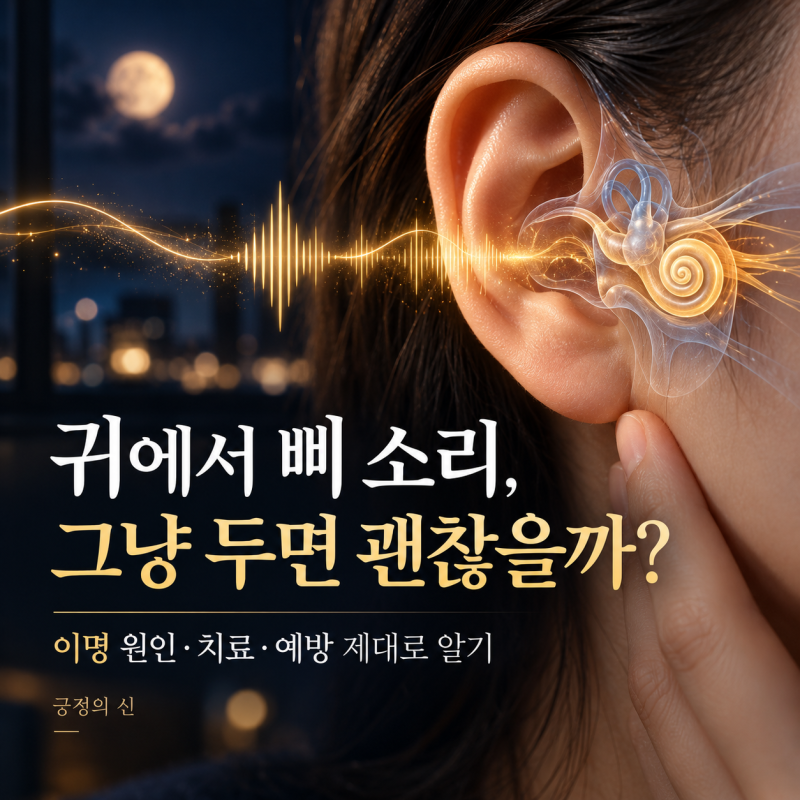 귀에서 삐 소리, 그냥 두면 괜찮을까?｜이명 원인·어지럼증·치료·예방 제대로 알기