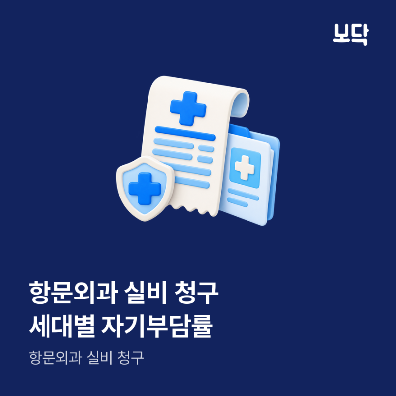 항문외과 실비 청구 총정리, 치핵 수술 세대별 보장