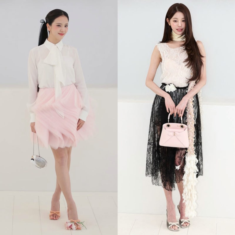디올 파리패션위크에서... 호불호 갈린 지수 vs 장원영