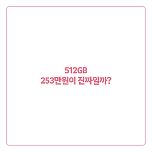 갤럭시 폴드8 자급제 512 가격, 케이스까지 총정리