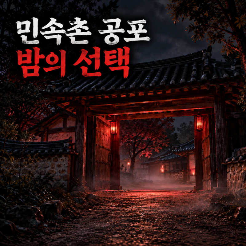 한국민속촌 공포 체험, 살귀옥과 야간 산책은 다르게 준비해요
