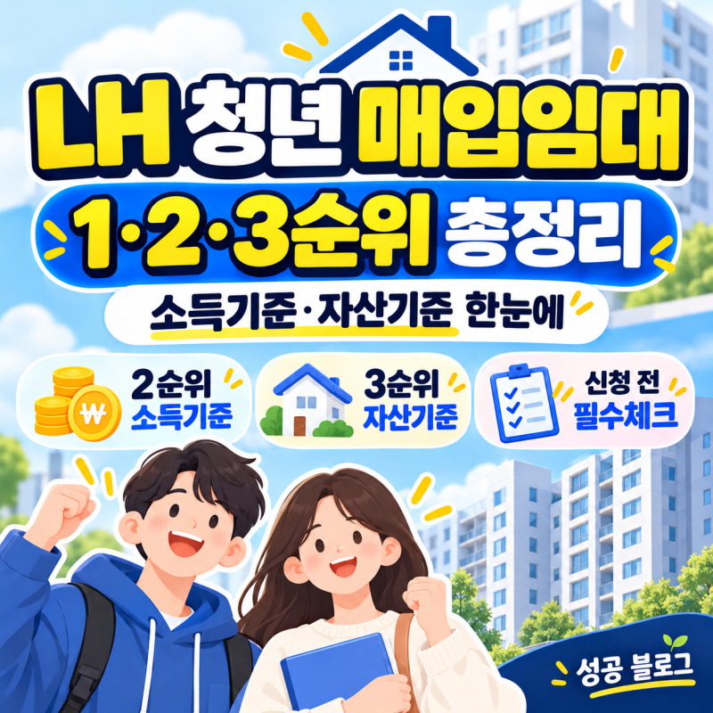 2026 LH 청년주택 월 7만원? 청년 매입임대 신청자격·월세·신청방법 총정리