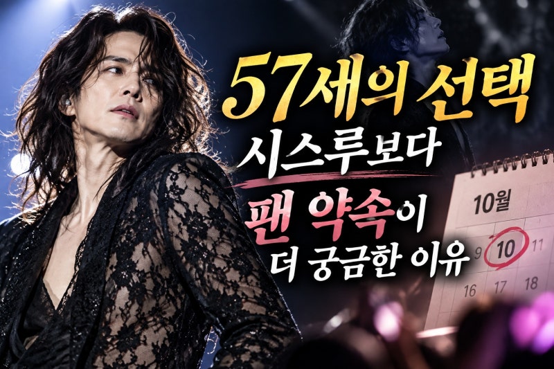 양준일 57세 파격 시스루 근황, 10월 10일 일정은 확인됐을까