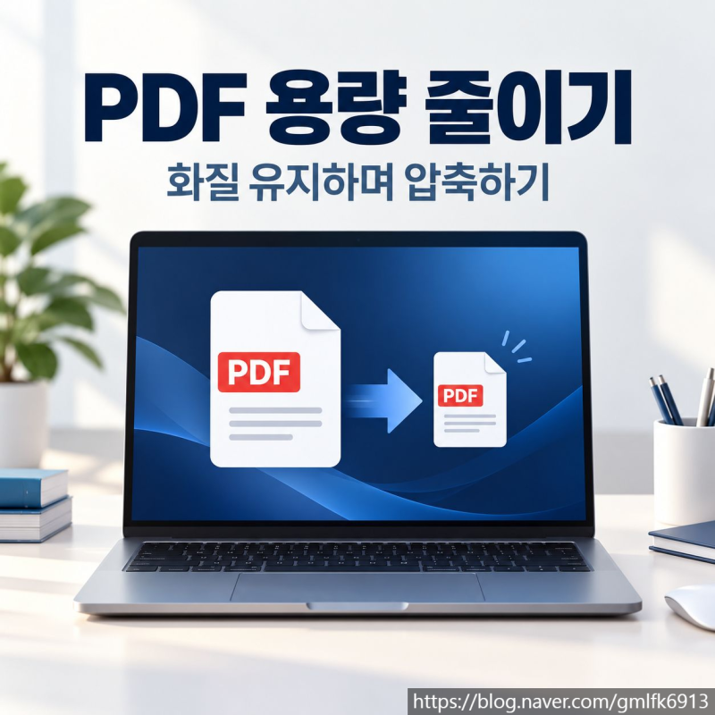 PDF 용량 줄이기, 화질을 유지하면서 압축하는 방법