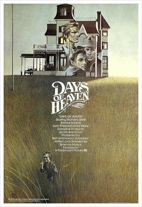 천국의 나날들 (Days of Heaven, 78년) 젊은날의 리처드 기어