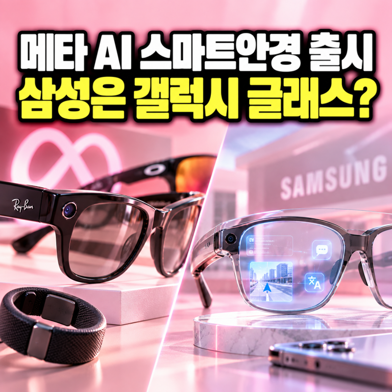 메타 AI 스마트안경(스마트 글래스) 출시 현황, 삼성은 갤럭시 글래스 출시? 가격·출시일정 ....